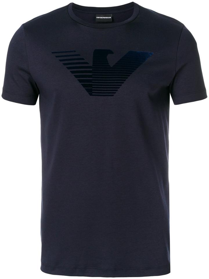 Emporio Armani 3d Logo T-shirt - Blue