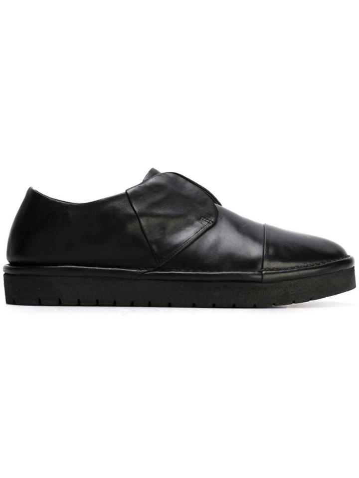 Marsèll Laceless Rubber Sole Loafers - Black