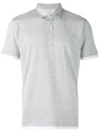 Brunello Cucinelli Slubby Polo Shirt, Men's, Size: Small, Grey, Silk/cotton