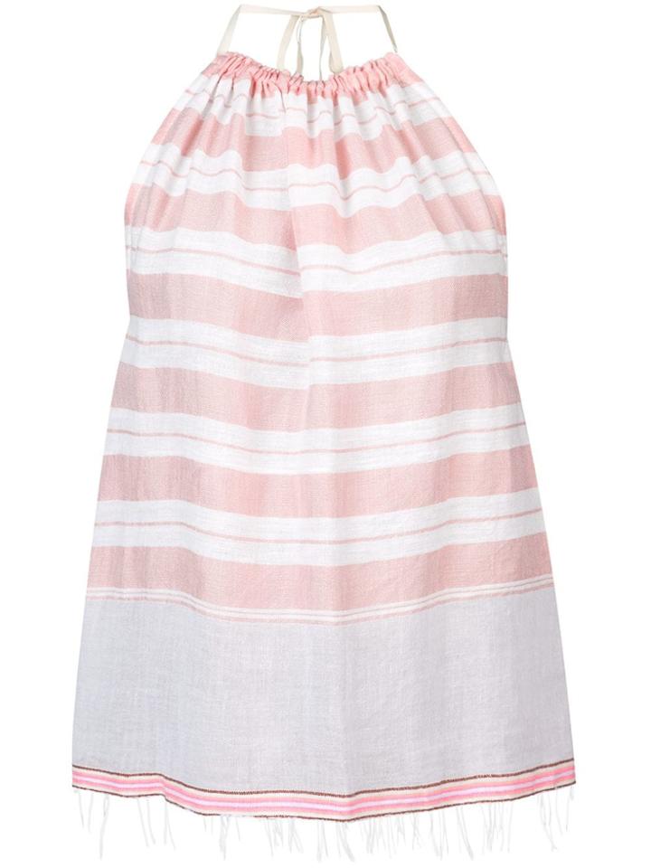 Lemlem Doro Halterneck Top - Pink