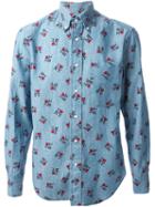Gitman Bros I Love Ny Print Shirt