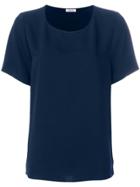 P.a.r.o.s.h. Loose-fit Crew-neck T-shirt - Blue