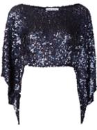 Sonia Rykiel Sequin Embellished Blouse, Women's, Polyester/viscose