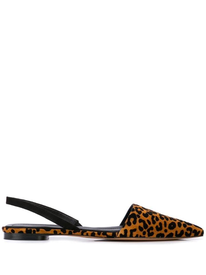 Diane Von Furstenberg Koko Ballerina Shoes - Brown