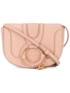 See By Chloé - 'hana' Bag - Women - Cotton/goat Skin - One Size, Pink/purple, Cotton/goat Skin