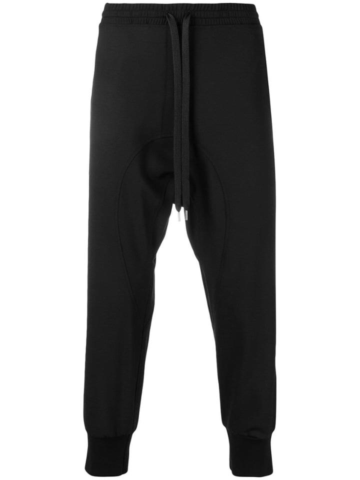 Neil Barrett Drawstring Track Trousers - Black