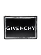 Givenchy Graffiti Logo Pouch - Black