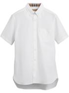 Burberry Shortsleeved Shirt - White