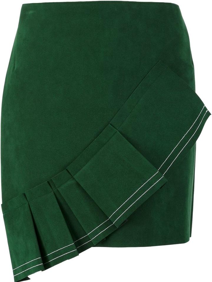 Jacquemus 'la Jupe' Skirt, Women's, Size: 38, Green, Polyamide/polyester