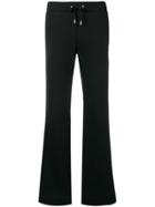 Versace Collection Logo Strip Drawstring Trousers - Black