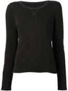 Atm Anthony Thomas Melillo French Terry Sweatshirt, Women's, Size: Medium, Black, Cotton/polyester