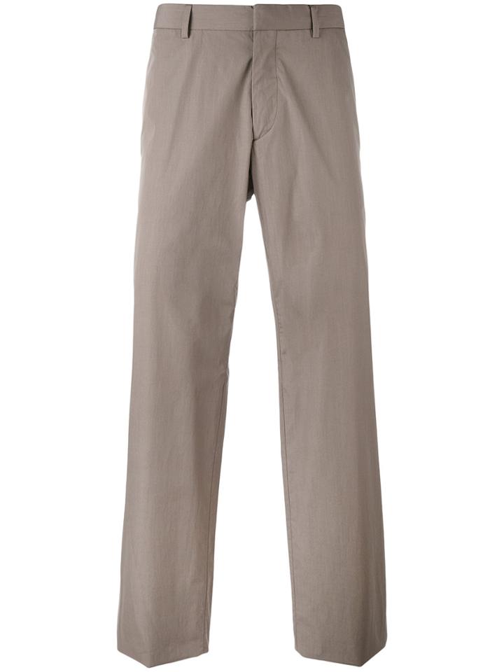 Al Duca D'aosta 1902 Striped Tailored Trousers - Brown