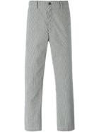 Ami Alexandre Mattiussi Striped Trousers - Black