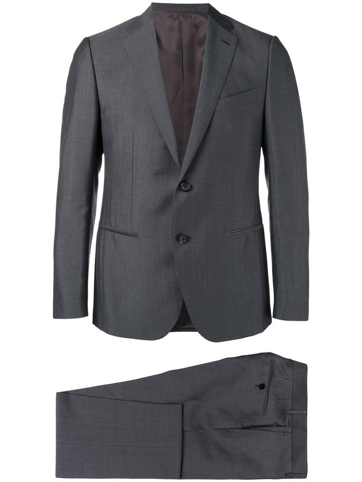 Caruso - Formal Suit - Men - Silk/cupro/mohair/wool - 50, Grey, Silk/cupro/mohair/wool
