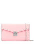 Mcm Envelope Cross Body Bag - Pink