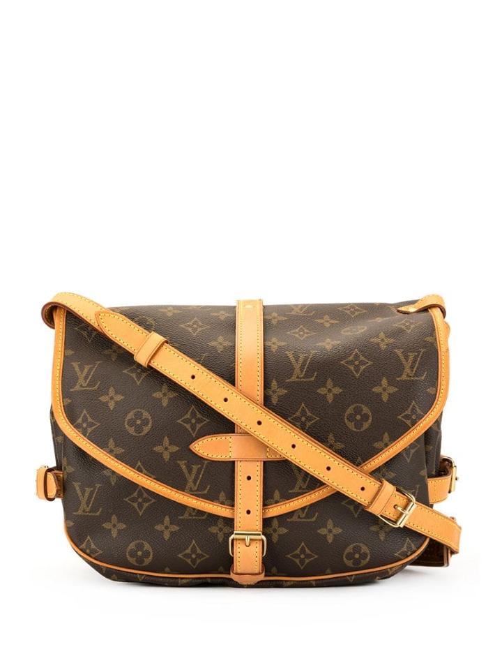 Louis Vuitton Pre-owned Saumur 30 Shoulder Bag - Brown