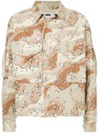 H Beauty & Youth Camouflage Print Jacket - Brown