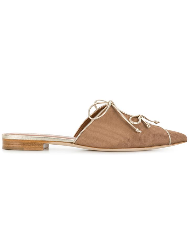 Malone Souliers Vilvin Flat Mules - Brown