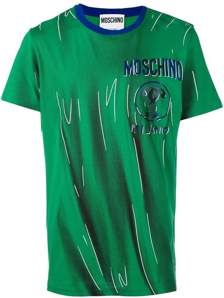 Moschino Trompe-l'oeil Logo T-shirt