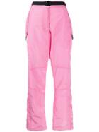 Msgm Technical Fabric Cargo Trousers - Pink
