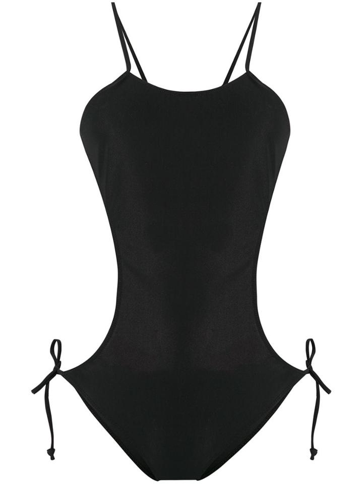 Isabel Marant Cut-out Swimsuit - Black
