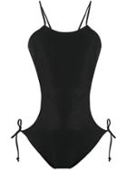 Isabel Marant Cut-out Swimsuit - Black