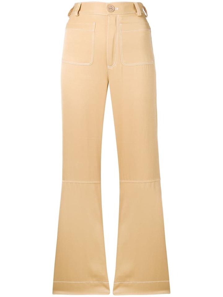 See By Chloé Flared Trousers - Brown