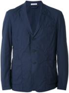 Slim-fit Blazer - Men - Cotton/viscose - L, Blue, Cotton/viscose, Tomas Maier
