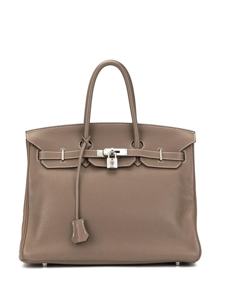 Hermès Pre-owned 2008 Birkin 35 Handbag - Brown