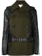 Sacai Panelled Quilted Jacket