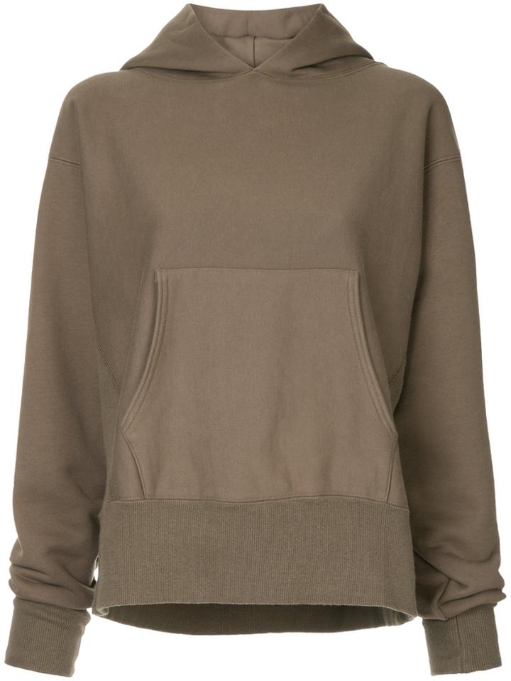 Cityshop Classic Long-sleeve Hoodie - Brown