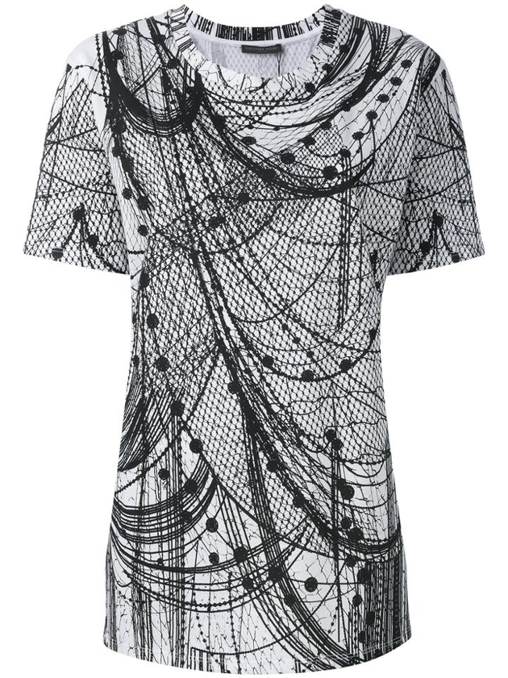 Alexander Mcqueen Printed T-shirt - White
