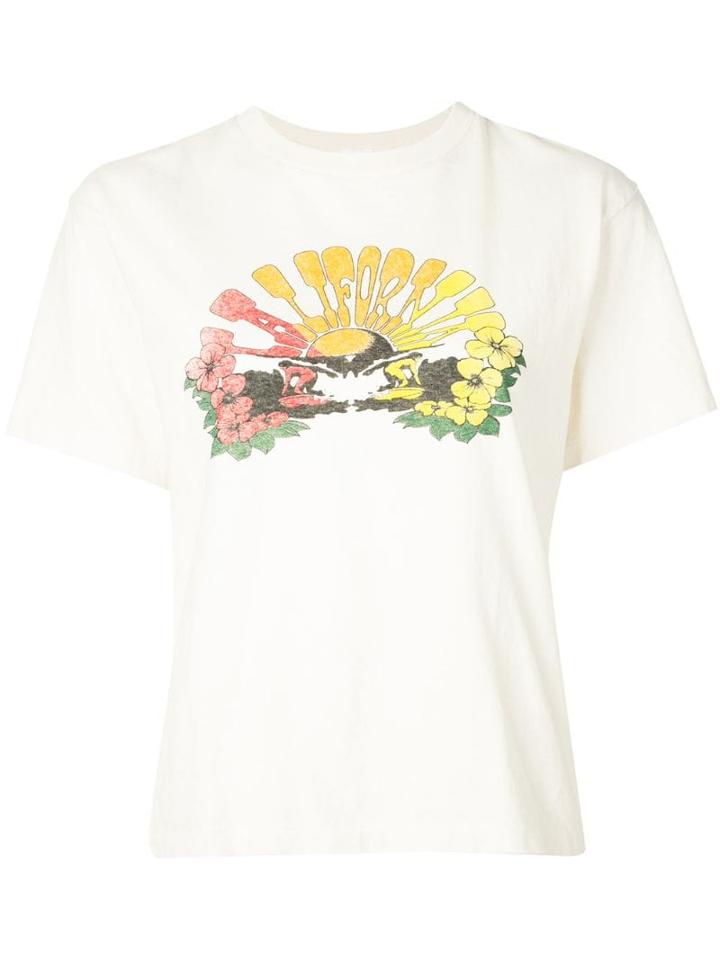 Re/done California T-shirt - White