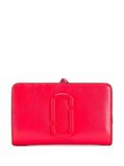 Marc Jacobs Debossed Logo Wallet - Red