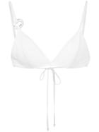Morgan Lane Evie Bikini Top - White
