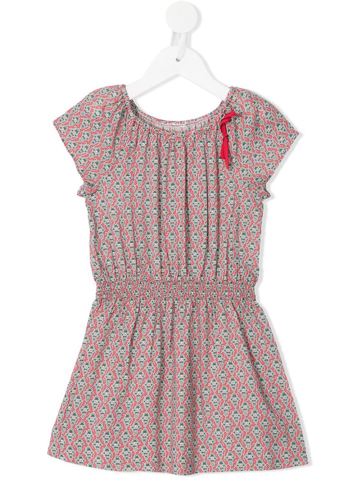 Amaia Abstract Print Elastic Dress, Girl's, Size: 8 Yrs