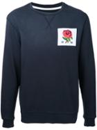 Kent & Curwen - Rose Sweatshirt - Men - Cotton - L, Blue, Cotton