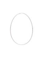 Maria Black 14kt White Gold Liv 65mm Hoop Earring - Silver