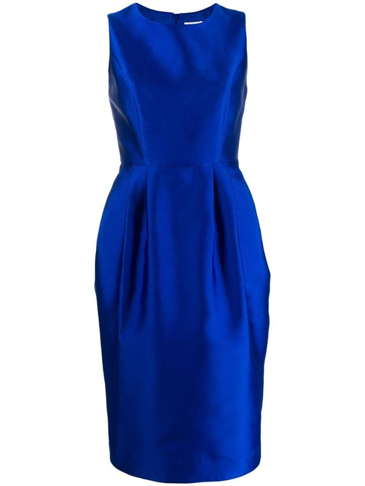 P.a.r.o.s.h. Structured Day Dress - Blue