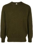 E. Tautz Crew Neck Jumper - Green