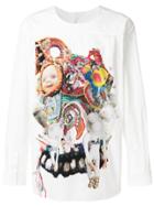 Comme Des Garçons Homme Plus Toy Print Reverse Shirt - White