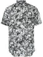 Mads N0rgaard Palm Print Short Sleeve T-shirt - Black