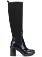 Tory Burch Preston Lug Sole Boots - Black