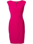 Lauren Ralph Lauren Fitted Midi Dress - Pink