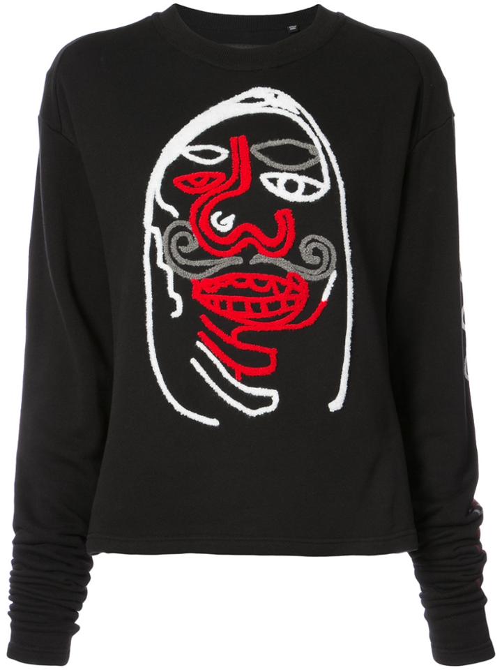 Haculla Field Of Lowers Sweatshirt - Black