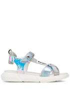 Elena Iachi Chunky Sole Sandals - Silver