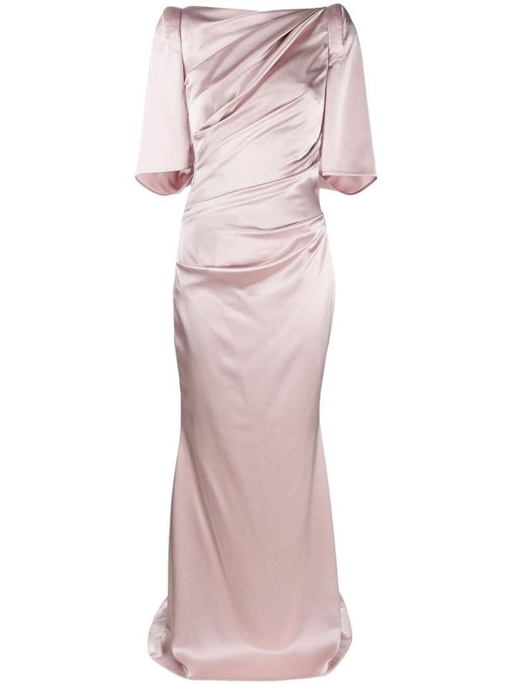 Talbot Runhof Lobata Evening Dress - Neutrals