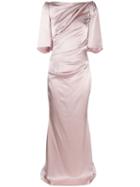 Talbot Runhof Lobata Evening Dress - Neutrals