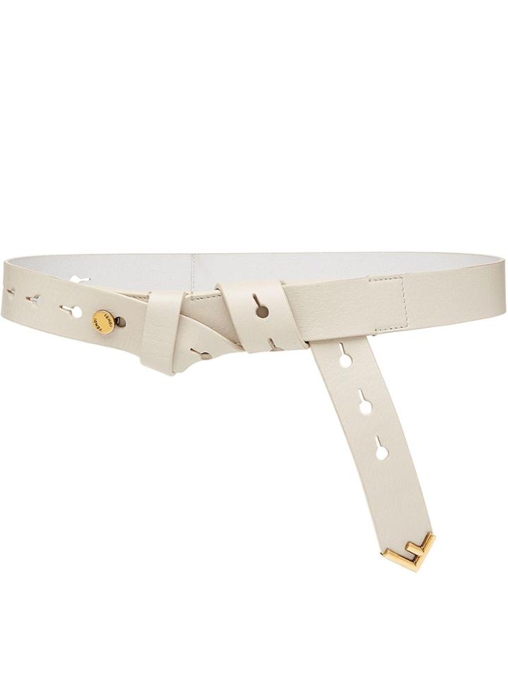 Fendi Belt - White