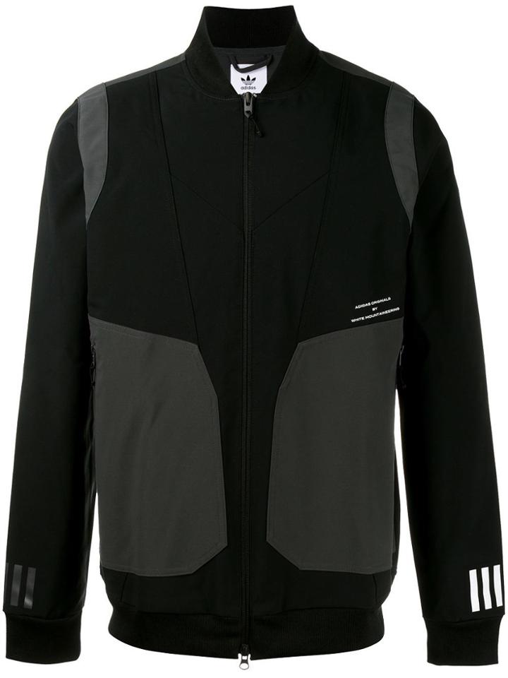 Adidas By White Mountaineering Varsity Jacket - Black